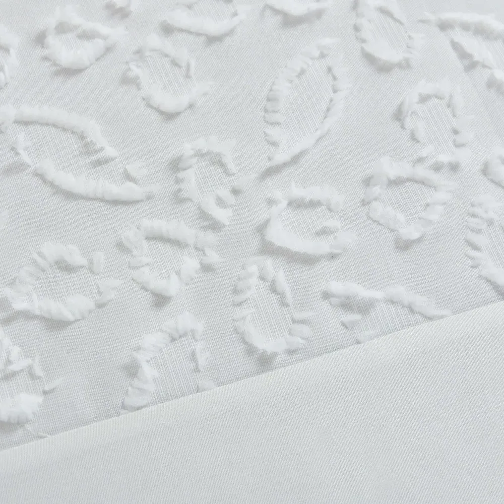 Zenith King Size Tufted Duvet Set - White