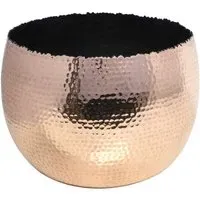 Hammered Bowl 30cm - Black, Copper
