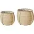 Pando Seagrass Basket 2 Pack - Natural