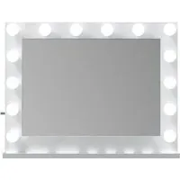 Marilyn Hollywood Vanity Mirror with 14 LED Bulbs - White