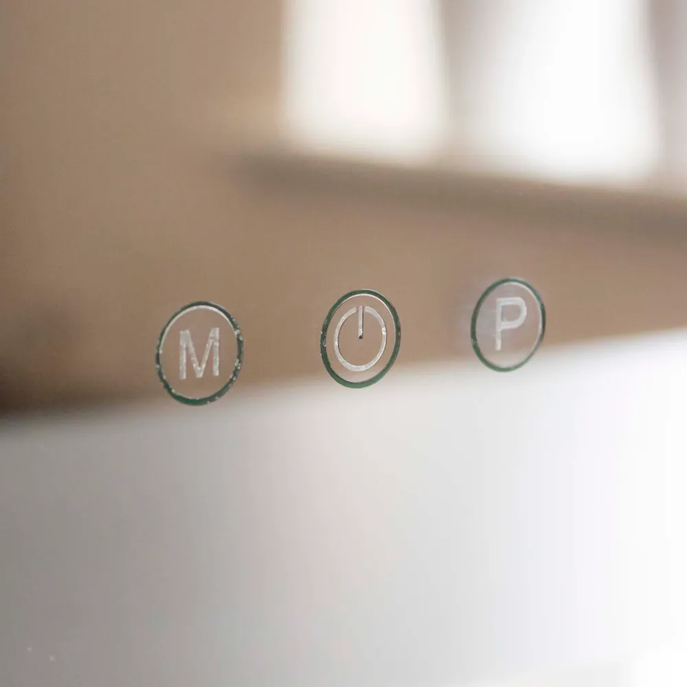 Sophia Hollywood Vanity Mirror with 15 LED Bulbs - White