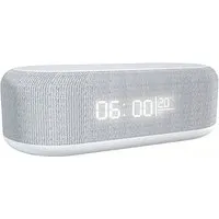 3 in 1 Charging Clock Light - White