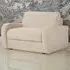 Deco Snuggler Sofa Bed with e-Sprung Mattress - Cream, Twill