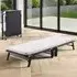 HE70 Single Hideaway Folding Bed with e-Fibre Mattress - Black
