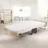 J-Bed Single Folding Bed with Performance e-Fibre Mattress - Silver