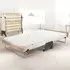 J-Bed Small Double Folding Bed with Performance Mattress - Silver