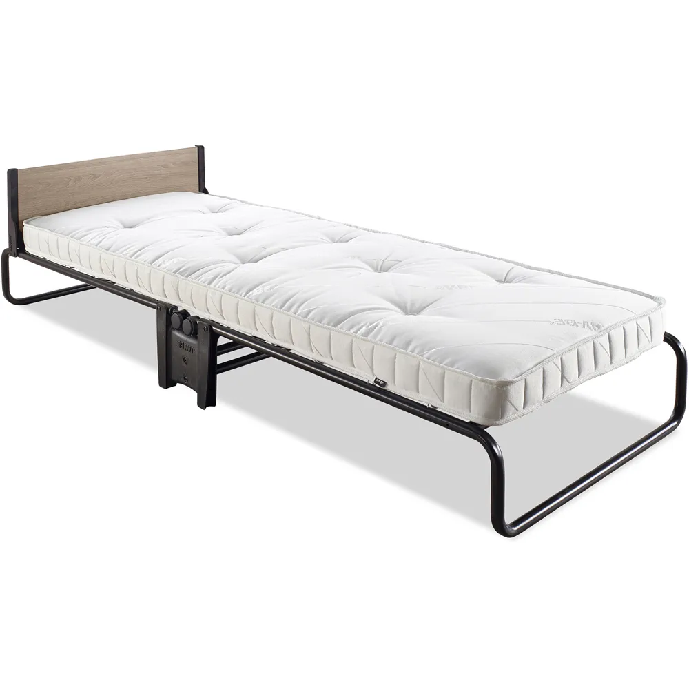 Single Revolution Folding Bed with Micro e-Pocket Mattress - Black