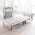 Single Revolution Folding Bed with Rebound Mattress - Black