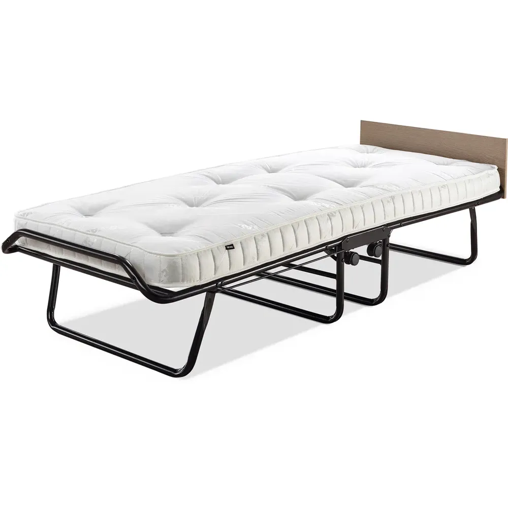 Supreme Single Automatic Folding Bed with Mattress - Black