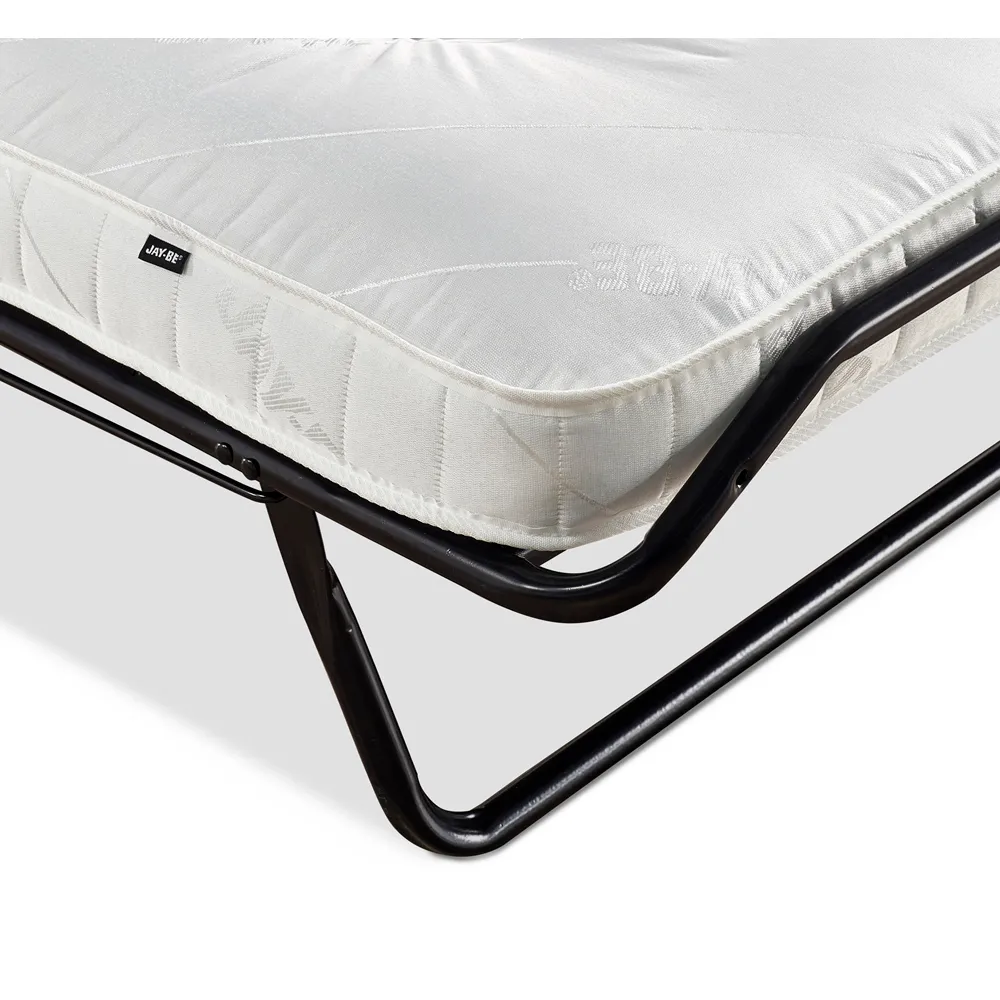 Supreme Single Automatic Folding Bed with Mattress - Black