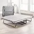 Supreme Small Double Automatic Folding Bed with Mattress - Black