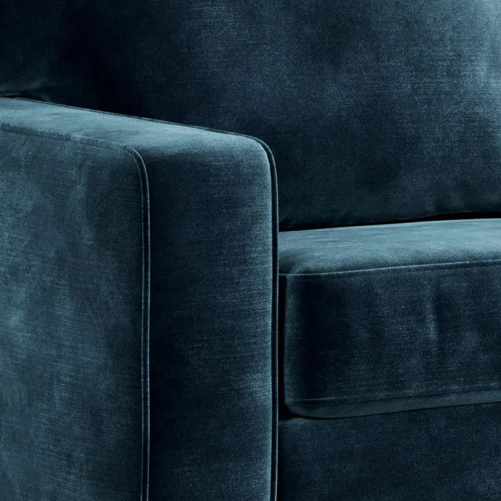 Urban 2-Seater Sofa Bed with e-Pocket Mattress - Admiral, Linen