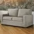 Urban 2-Seater Sofa Bed with e-Pocket Mattress - Grey, Linen