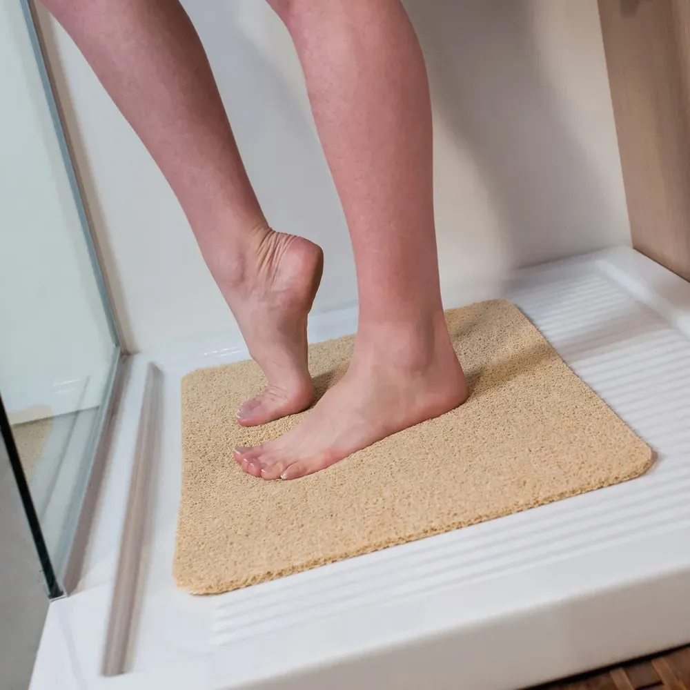 Hydro Wonder Shower Bath Mat - Beige