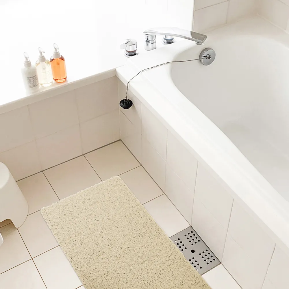Hydro Wonder XL Shower Bath Mat - Beige