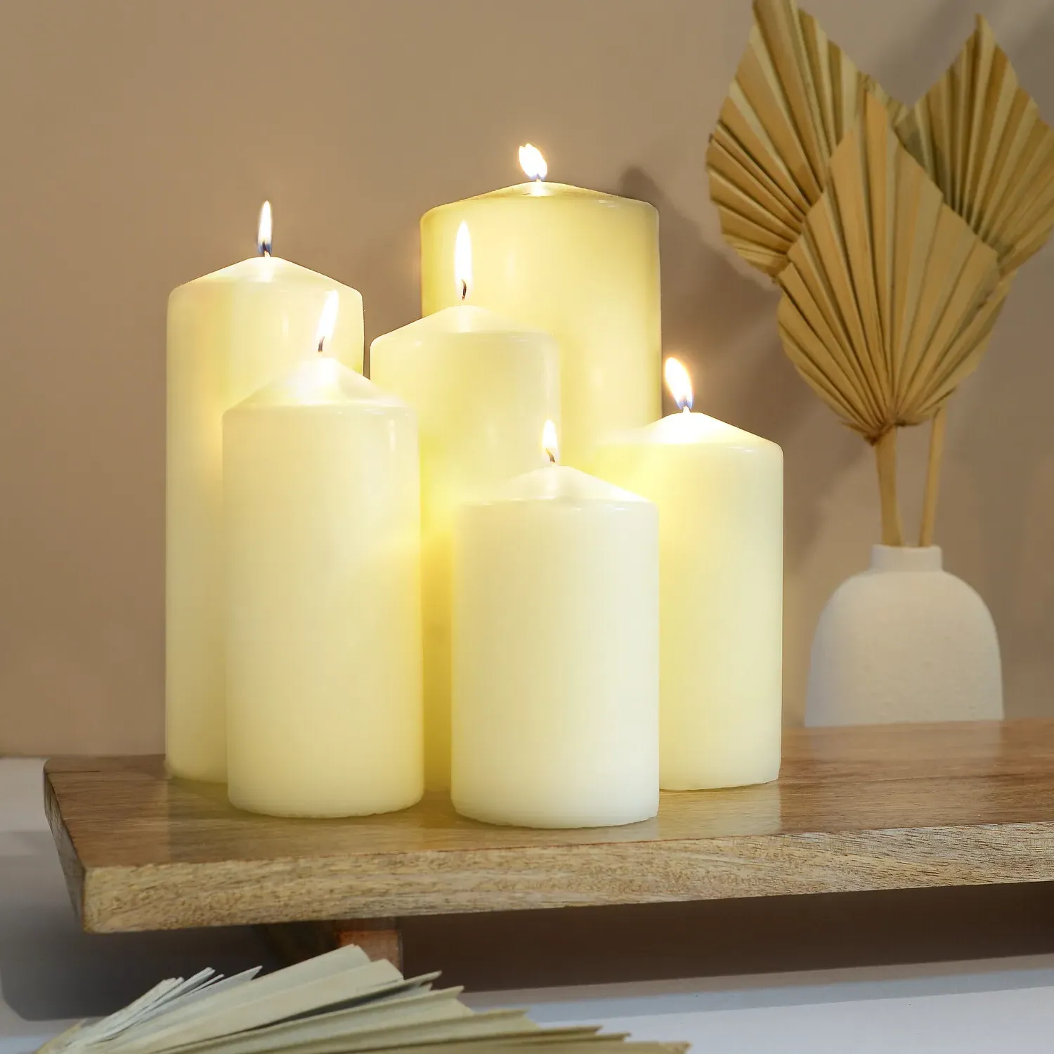 Church Candles 2 Pack - Natural