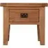 Kinsale Oak Lamp Table with Drawer