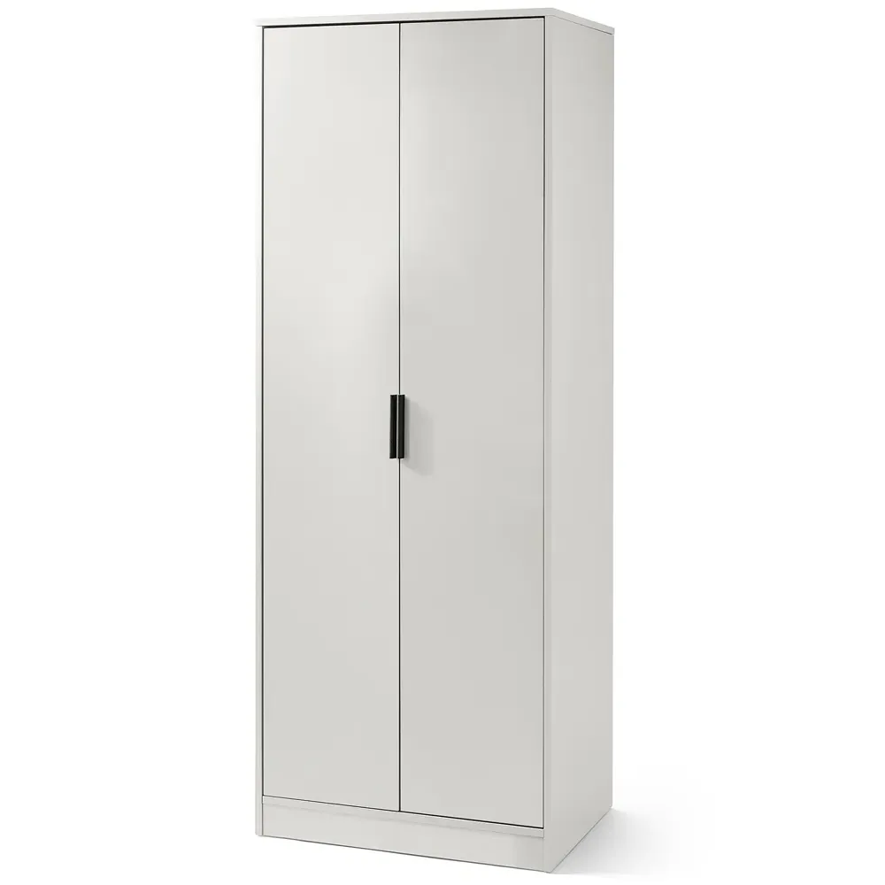 Alba 2 Door Wardrobe - Grey