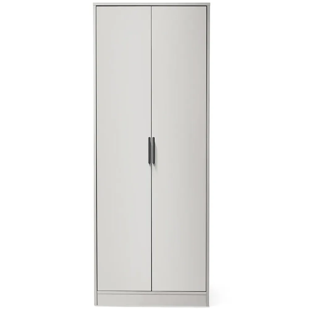 Alba 2 Door Wardrobe - Grey