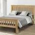 Amsterdam Super King High Foot End Bed Frame - Oak