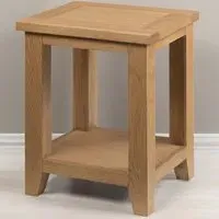 Astoria Lamp Table - Oak