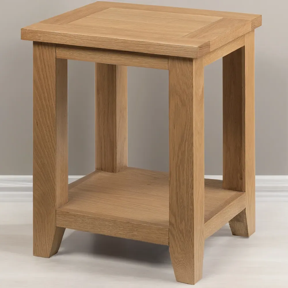 Astoria Lamp Table - Oak image