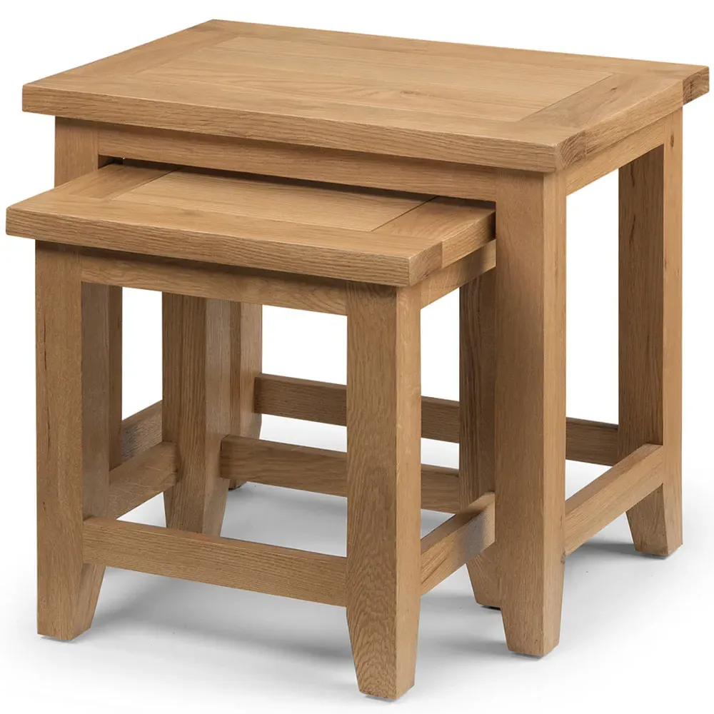 Astoria Nest of Tables Set of 2 - Oak