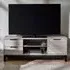 Bali TV Unit with Storage - Grey, Oak