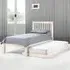 Barcelona Hideaway Bed Frame - White, Pine