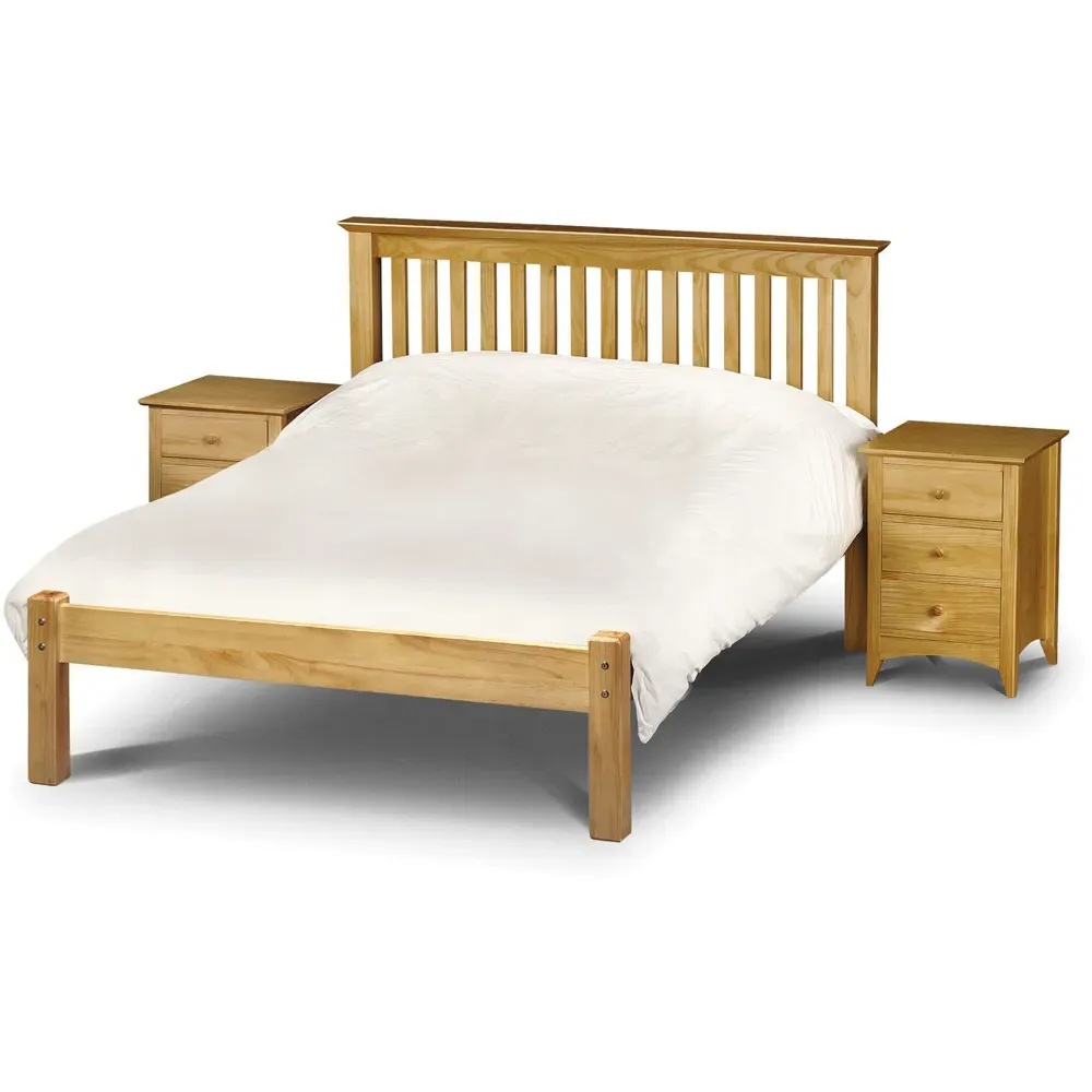 Barcelona King Size Bed Frame - Pine