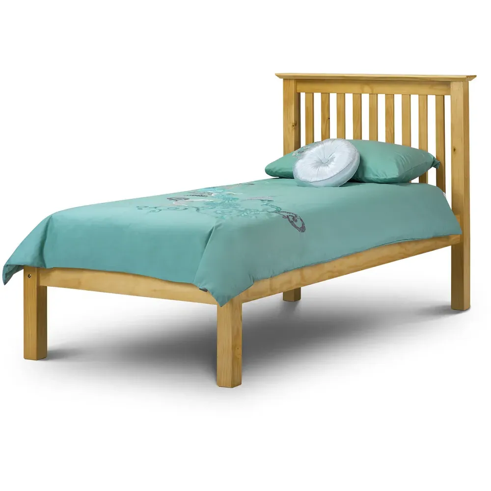 Barcelona Single Bed Frame - Pine