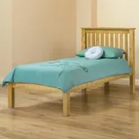 Barcelona Single Bed Frame - Pine