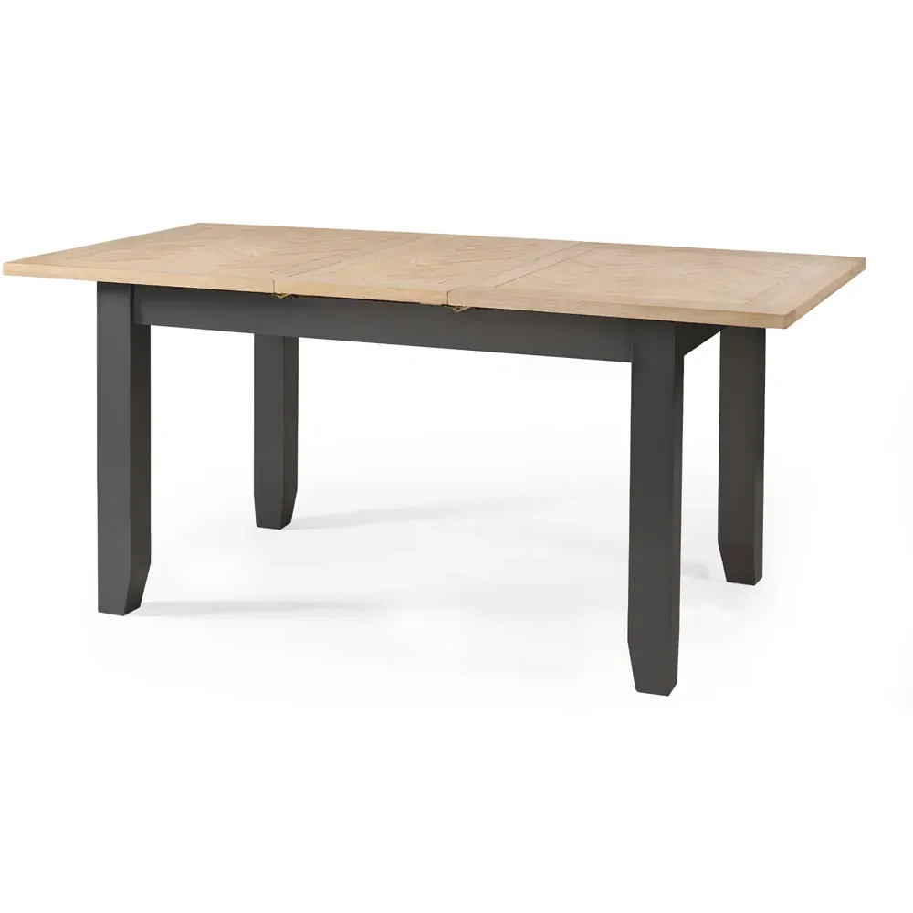 Bordeaux 6-Seater Extendable Dining Table - Grey
