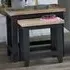 Bordeaux Nest of Tables Set of 2 - Dark Grey