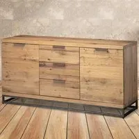 Brooklyn 2 Door 3 Drawer Sideboard - Oak
