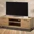 Brooklyn 2 Door TV Unit with Storage - Brown, Oak
