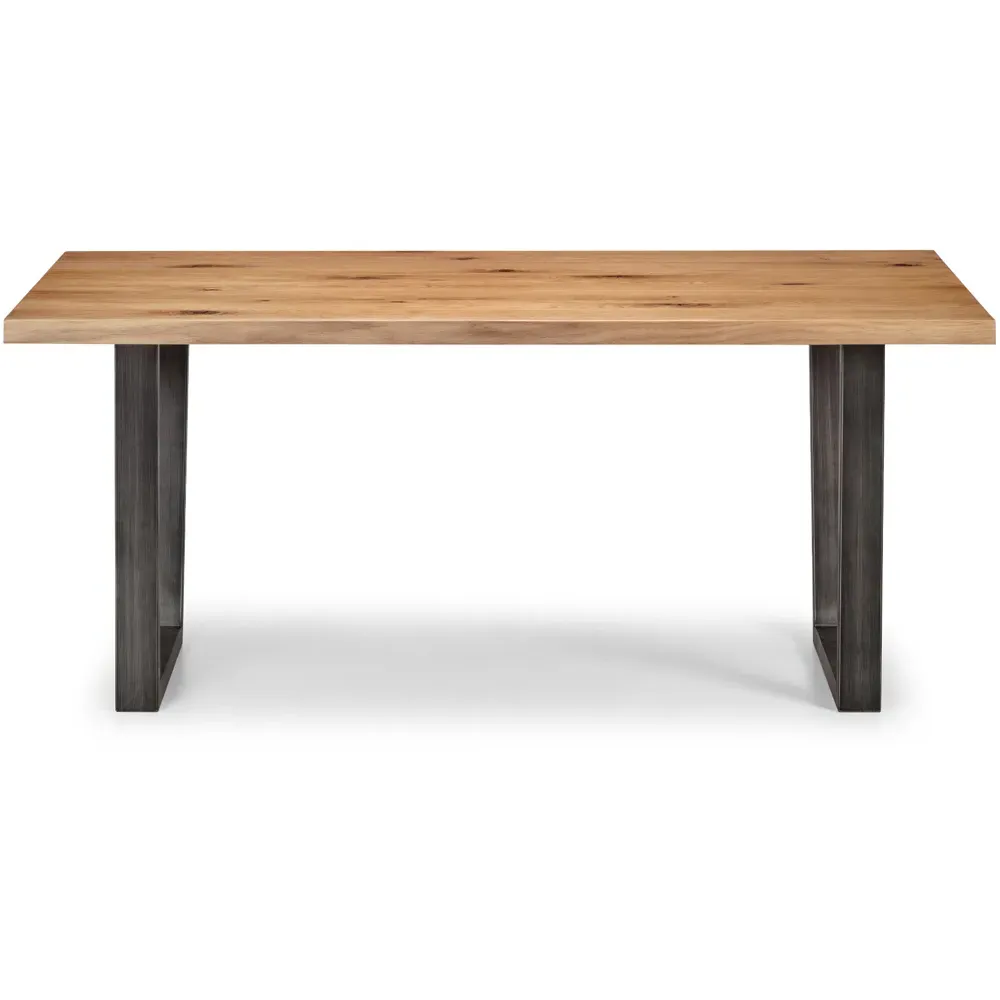 Brooklyn 6 Seater Dining Table - Brown, Oak