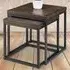 Brooklyn Nest of Tables Set of 2 - Dark Oak