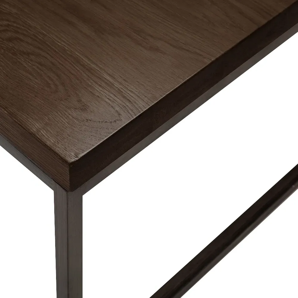 Brooklyn Square Coffee Table - Brown, Dark Oak