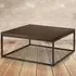 Brooklyn Square Coffee Table - Brown, Dark Oak