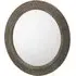 Cadence Large Round Wall Mirror - Silver, Pewter