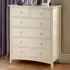 Cameo 6 Drawer Chest of Drawers - White, Pine