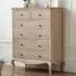Camille 6 Drawer Chest of Drawers - Brown