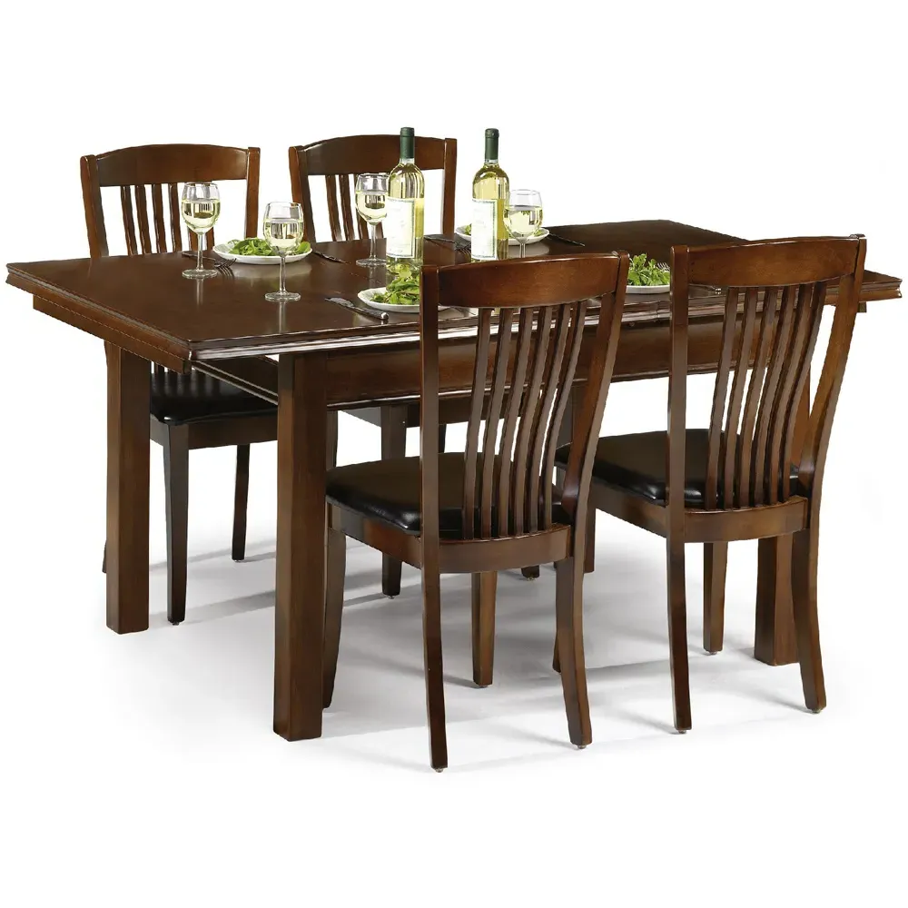 Canterbury 6 Seater Extending Dining Table - Mahogany