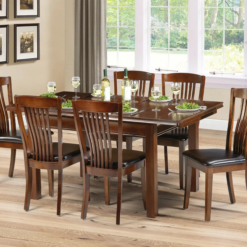 Canterbury 6 Seater Extending Dining Table - Mahogany