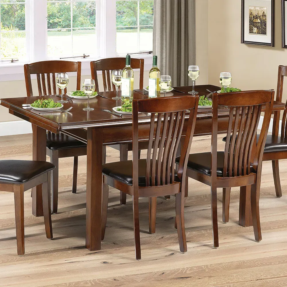 Canterbury 6 Seater Extending Dining Table - Mahogany image