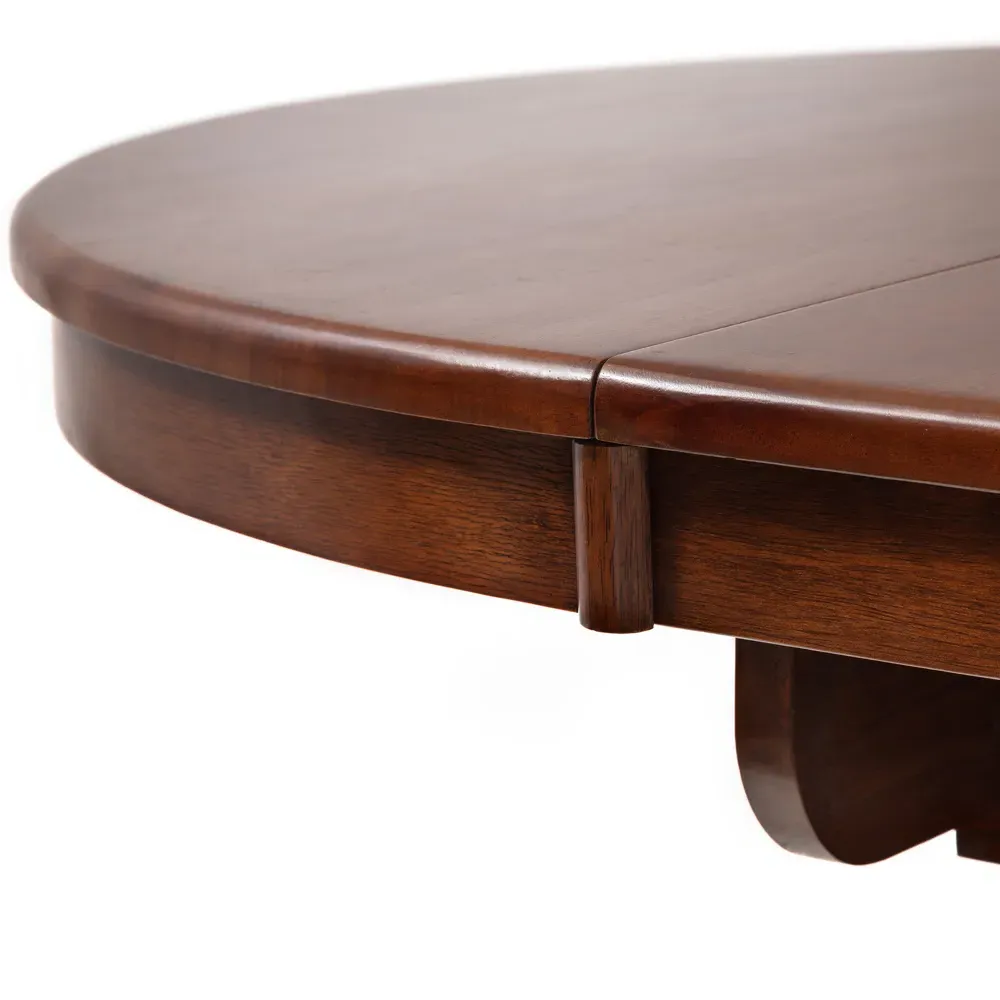 Canterbury Round Extendable Dining Table - Mahogany