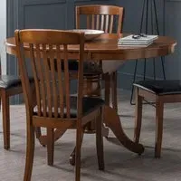 Canterbury Round Extendable Dining Table - Mahogany
