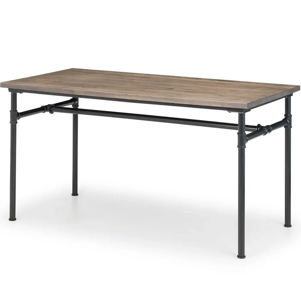 Carnegie 4 Seater Dining Table - Mocha, Elm Wood