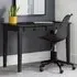 Carrington 2 Drawer Desk - Black
